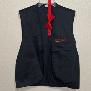 Pappadeaux Employee Vest with Bow Tie | Unisex, Restaurant Merch